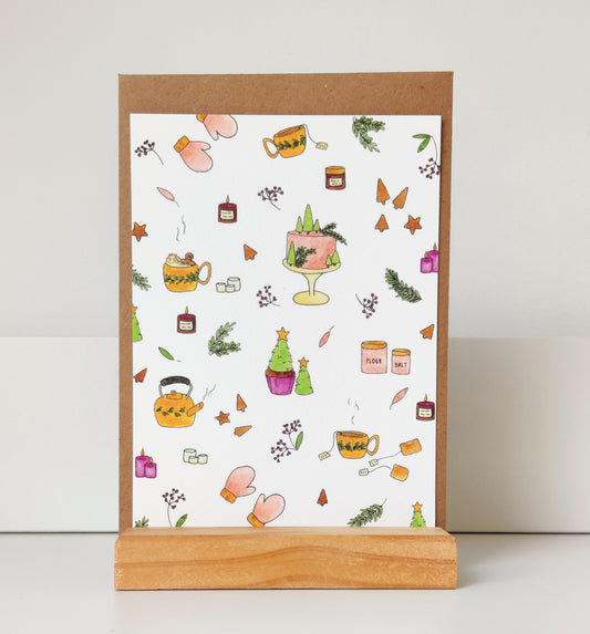 Kaartje Kerstcollage
