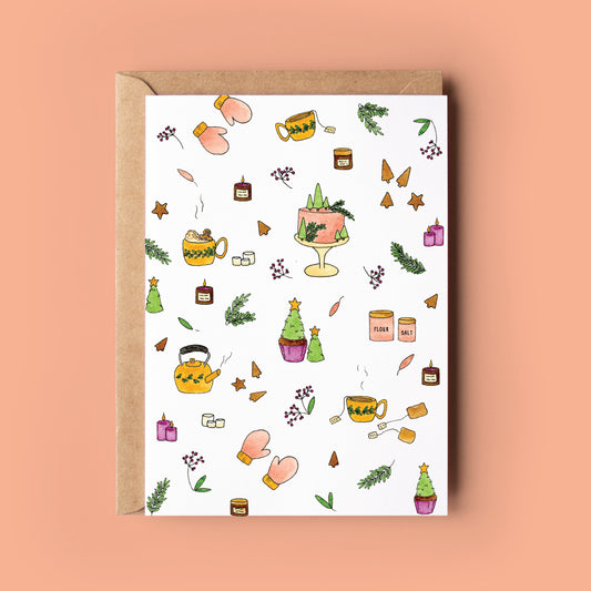 Kaartje Kerstcollage